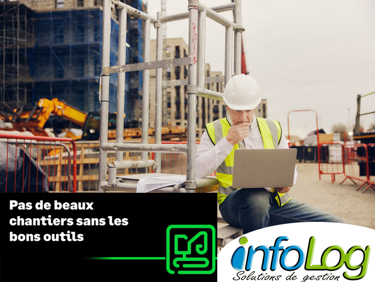 Suivez tous vos chantiers comme si vous y étiez avec Sage Batigest !